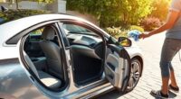 car interior exterior cleaning