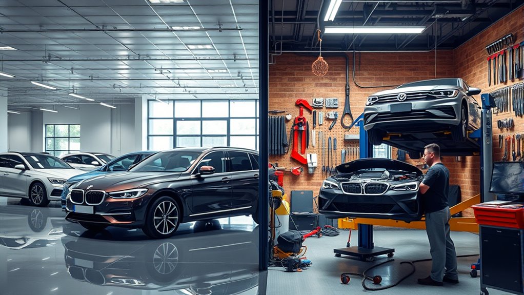 choosing between dealership and independent mechanic
