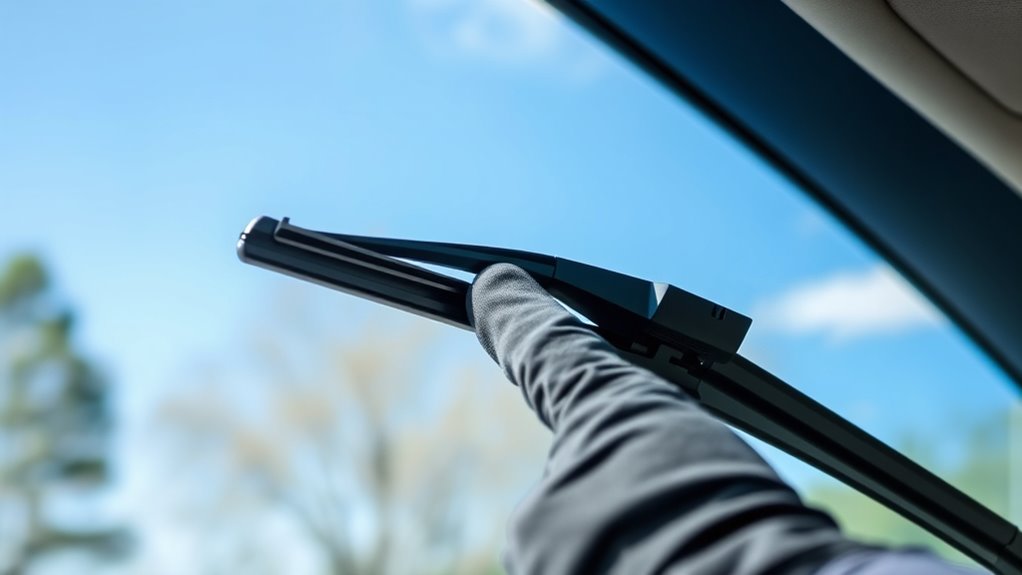 easy wiper blade replacement