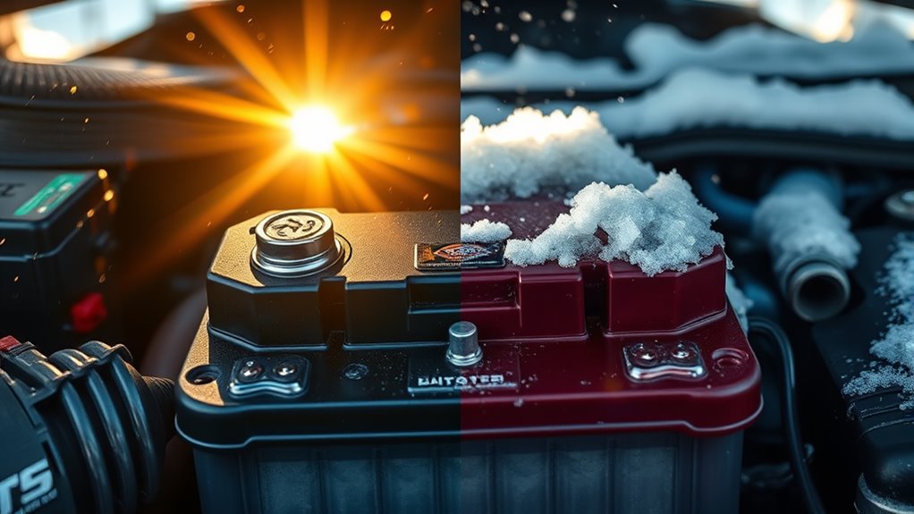 extreme weather battery care