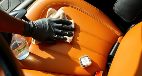 leather seat cleaning tips