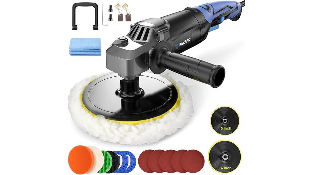 1200w car buffing kit