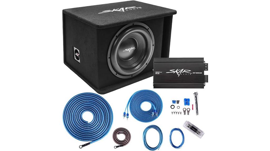 12 inch subwoofer bass package
