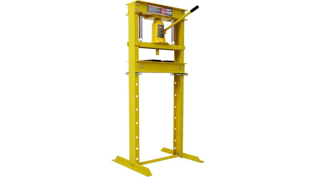 12 ton hydraulic shop press