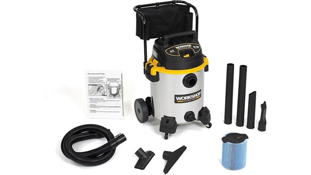 16 gallon wet dry vacuum