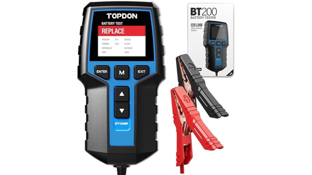 24v 12v battery load tester