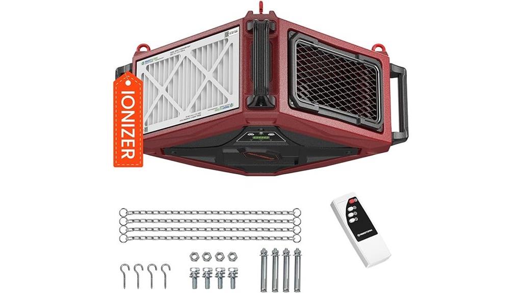 270 air filtration ionizer