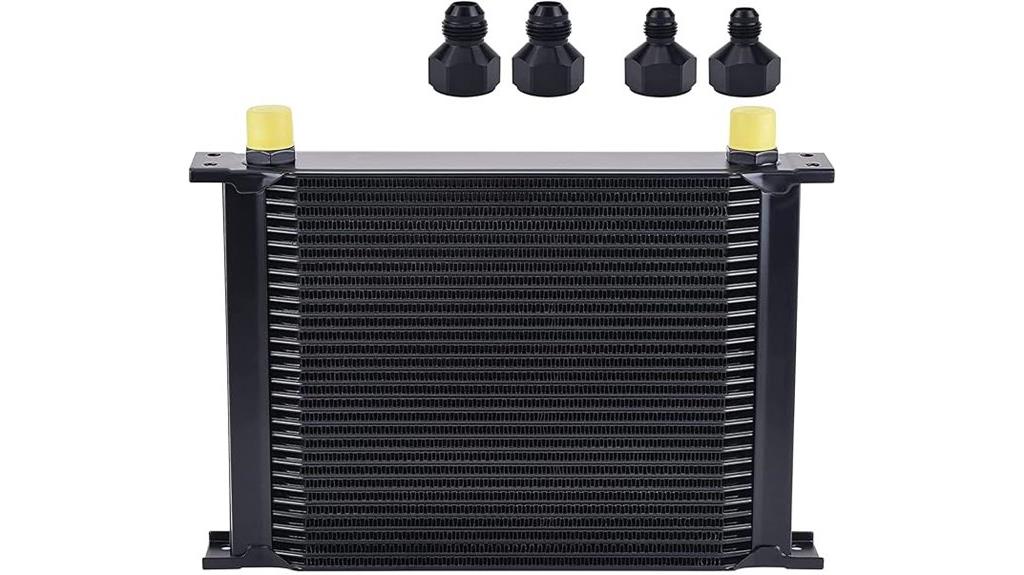 30 row oil cooler