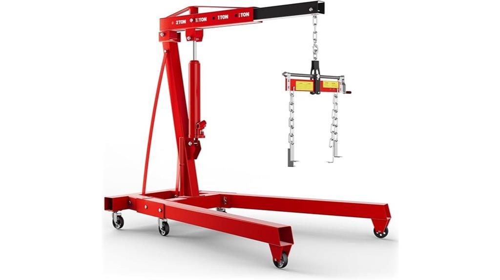 5000 lb hydraulic hoist