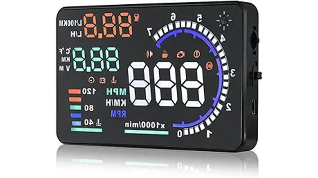 5 5 inch obd2 hud