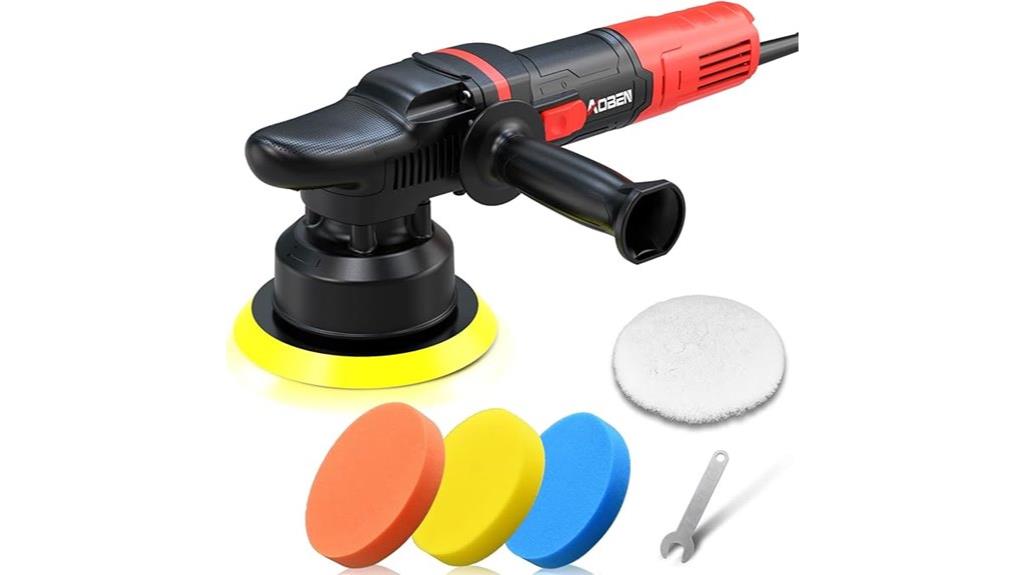 6 inch dual action buffer
