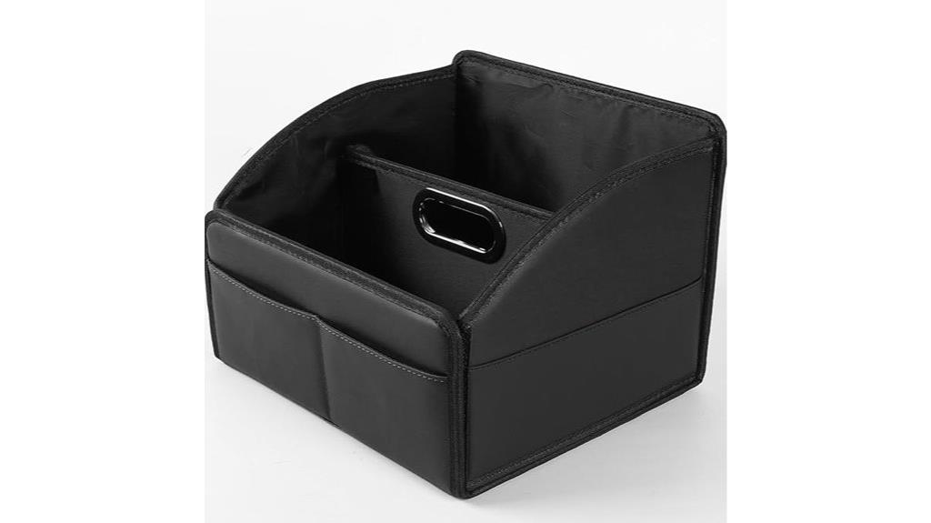 adjustable 6 compartment car organizer