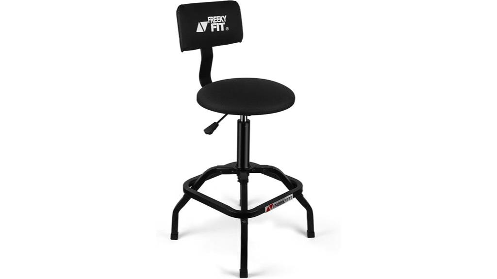 adjustable heavy duty workshop stool