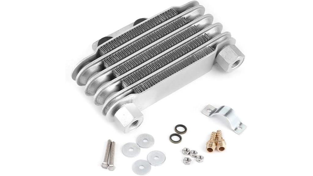 aluminum 5 row oil cooler