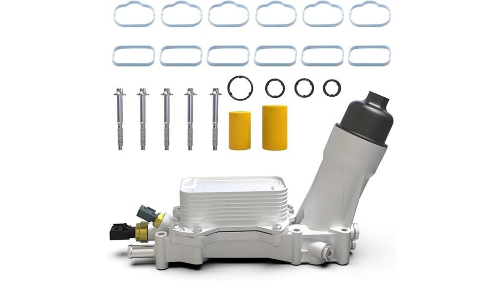 aluminum oil cooler adapter