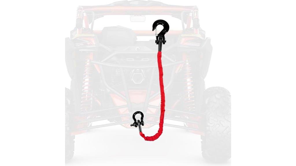 atv utv recovery strap