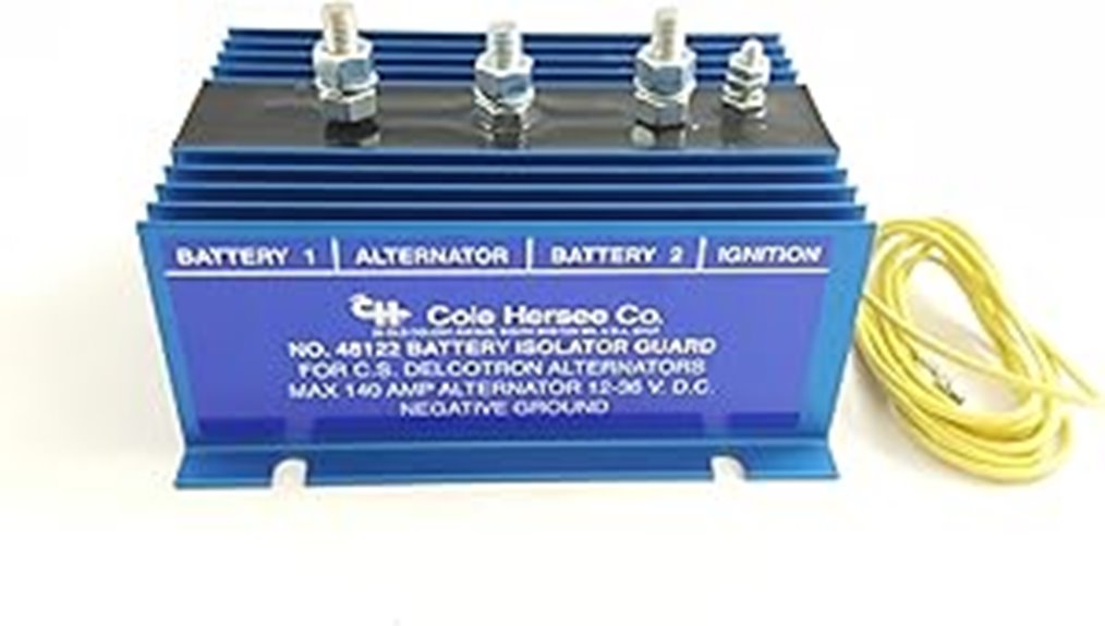 battery isolator cole hersee