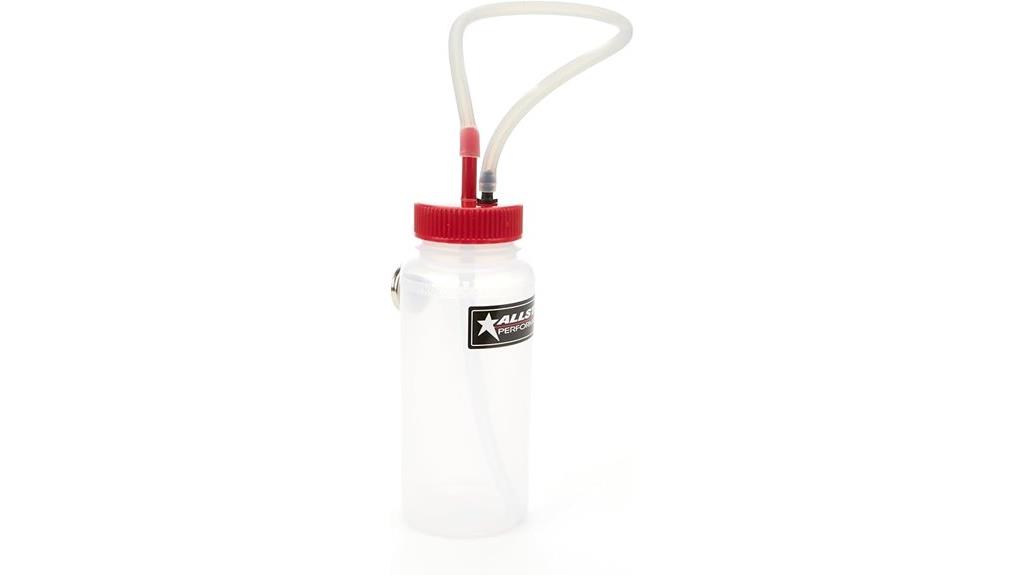 bleeder bottle with magnet