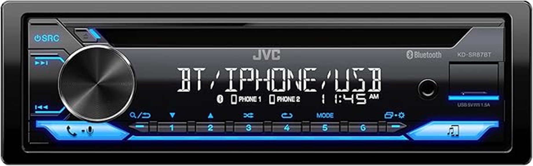 bluetooth cd usb stereo