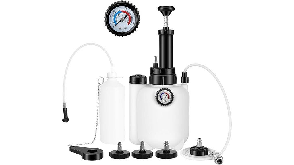 brake bleeding pressure kit