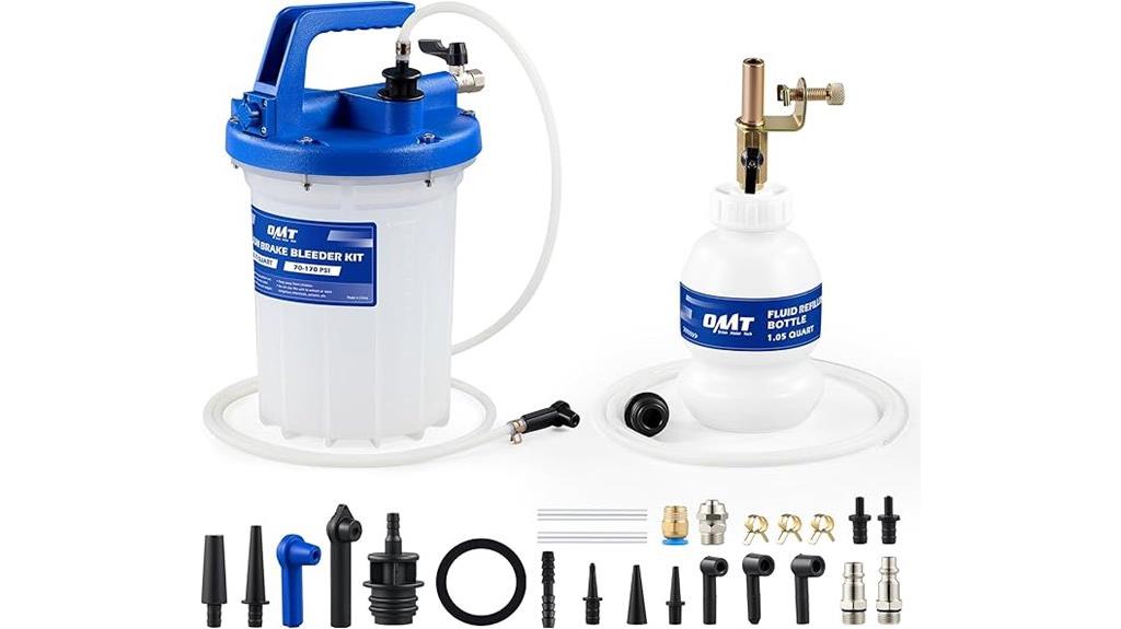 brake fluid bleeding kit