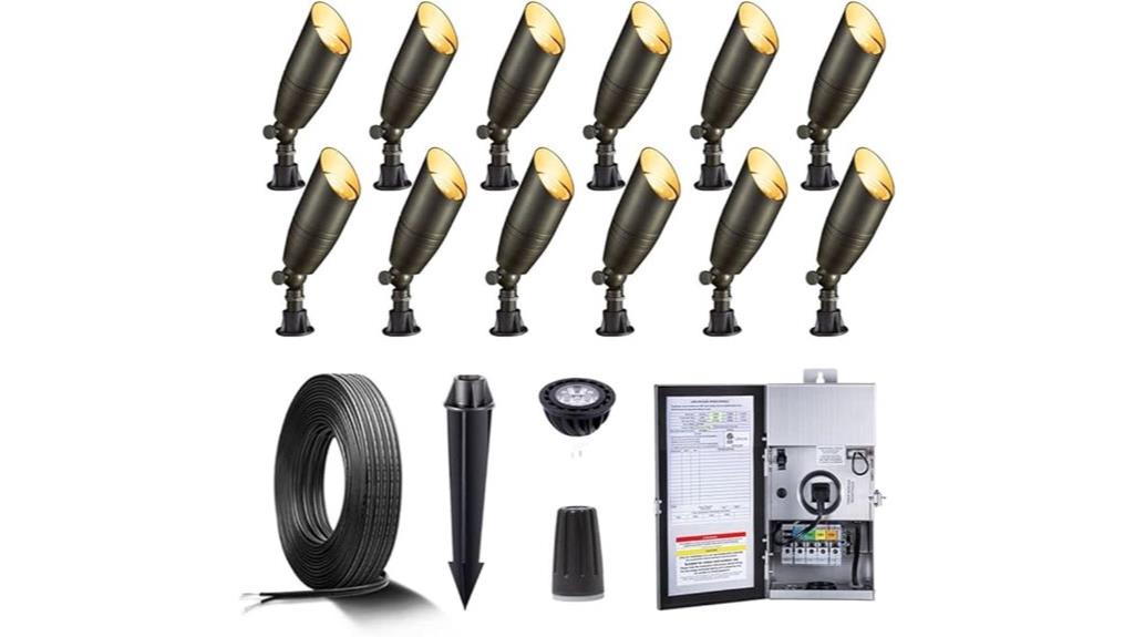 brass led landscape kit