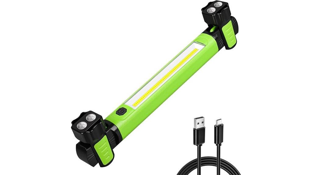 bright rechargeable magnetic work light
