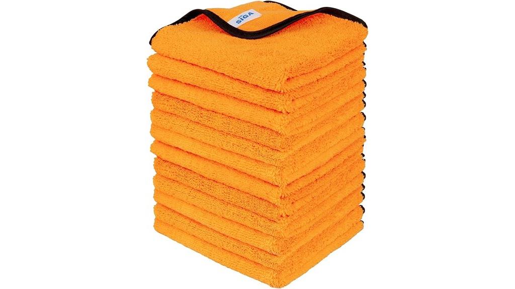 car cleaning microfiber pack
