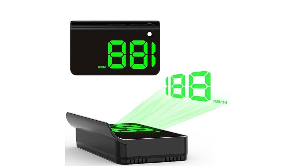 car dashboard digital display
