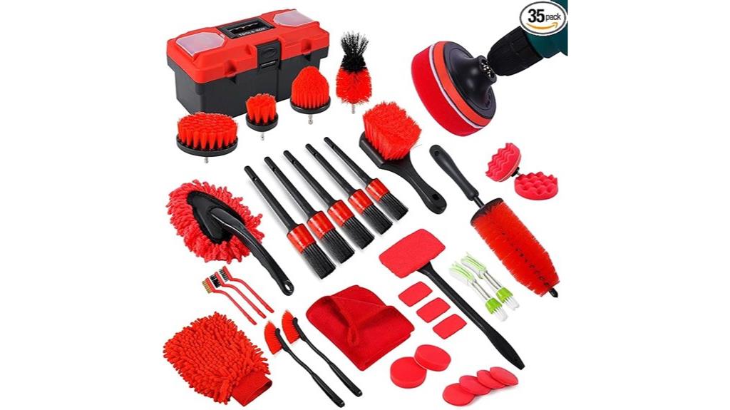 car detailing kit set