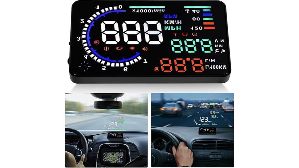 car hud with obd ii