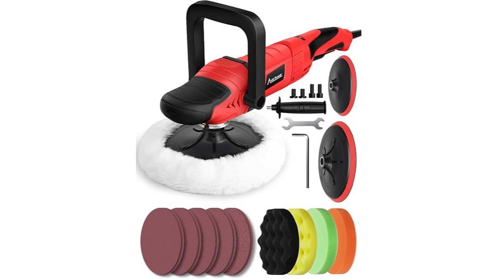 car polishing tool features