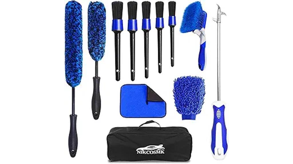 car wheel tire brush kit
