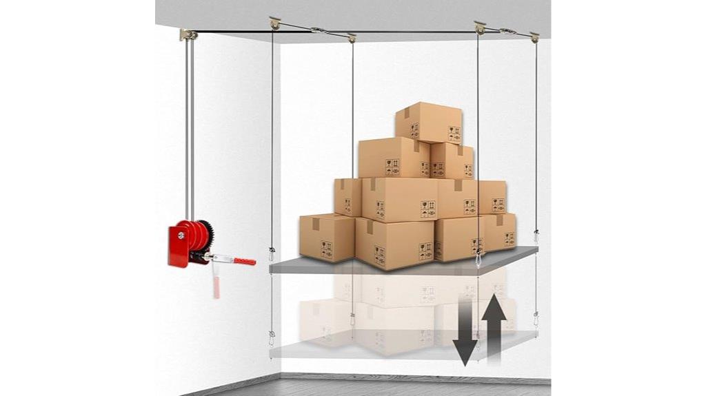 ceiling mounted storage lift