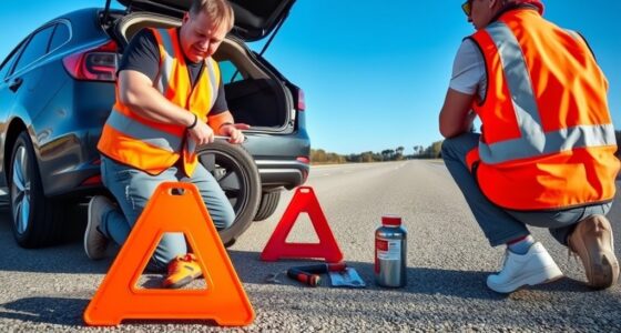 change tire safely quickly