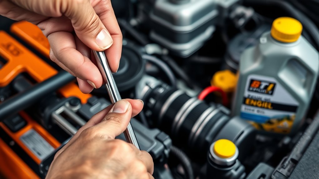 check oil level regularly