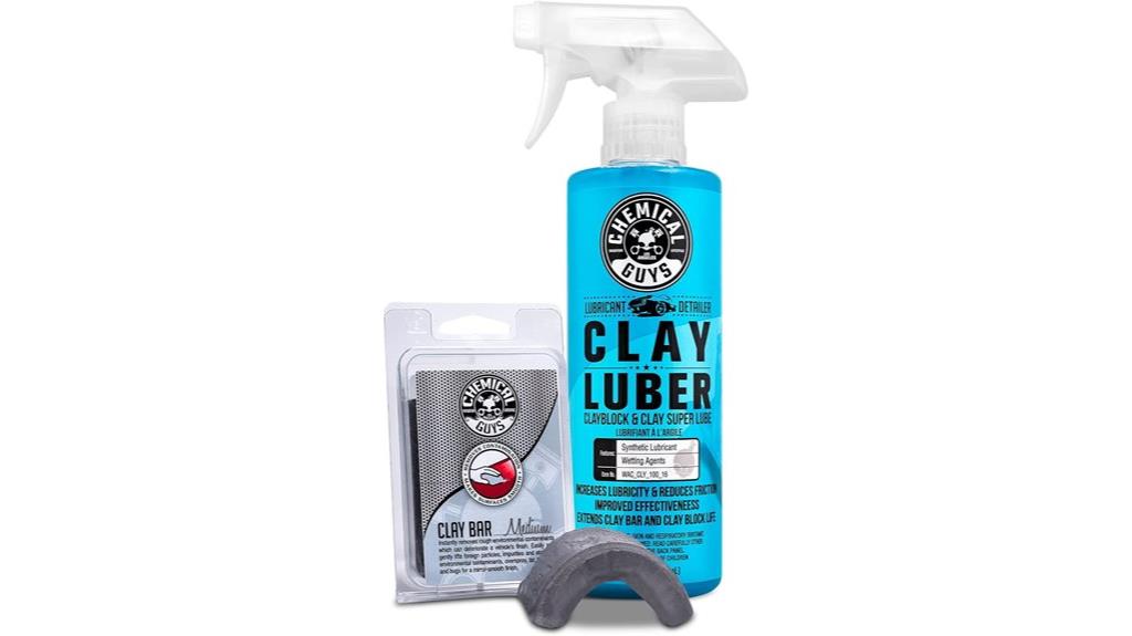 clay bar and lubricant kit