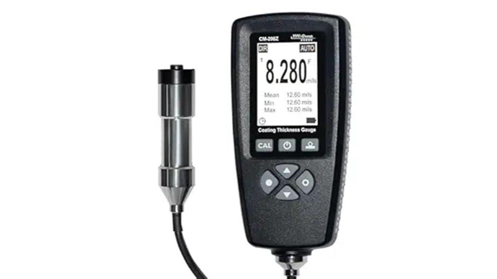 coating thickness measurement device