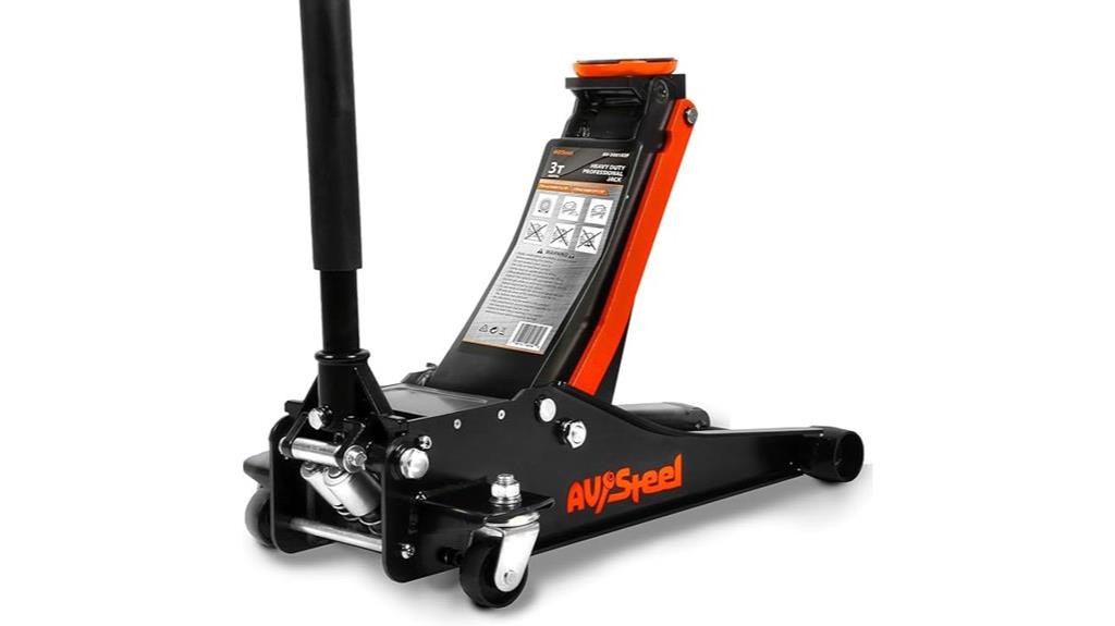 compact 3 ton floor jack