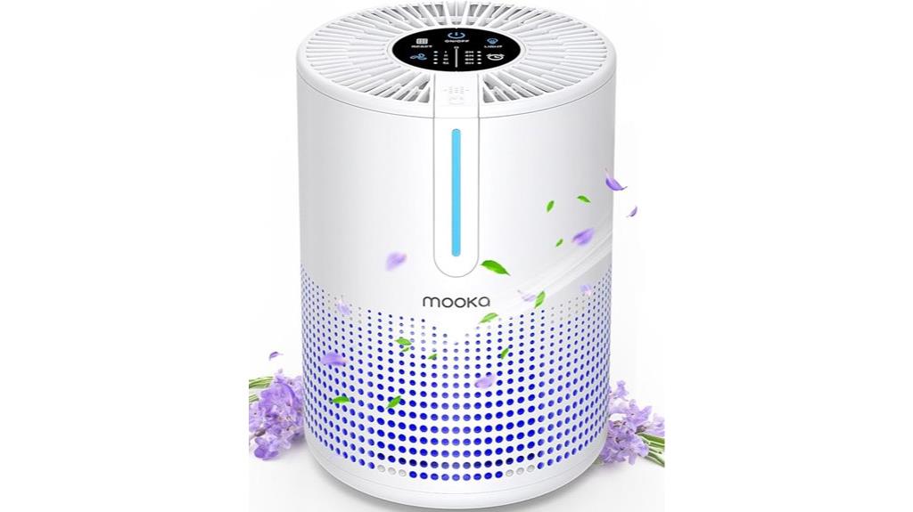 compact bedroom air purifier