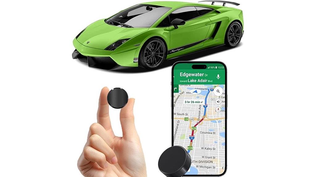 compact magnetic vehicle tracker
