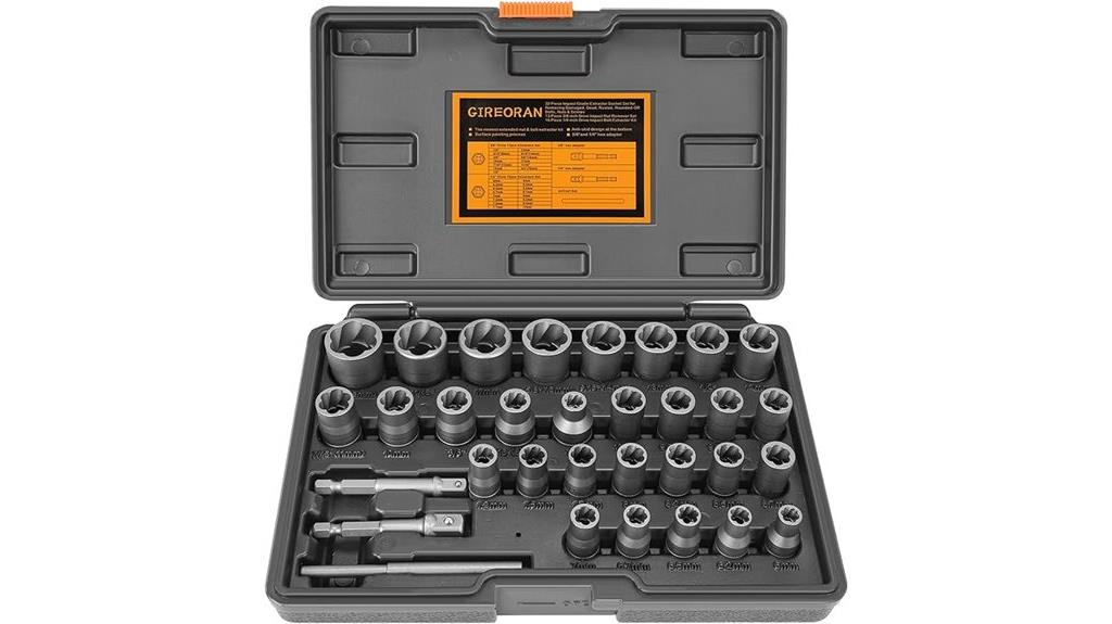 complete 32 piece extractor kit