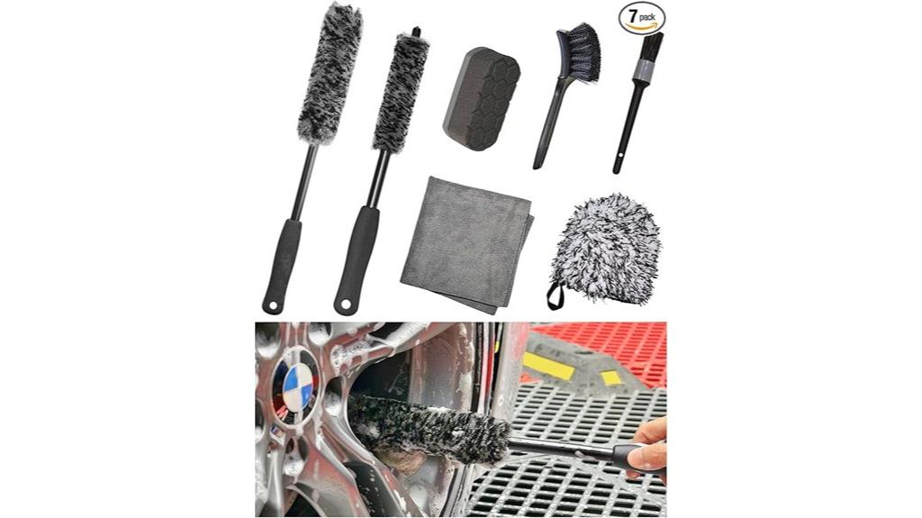 complete wheel cleaning set