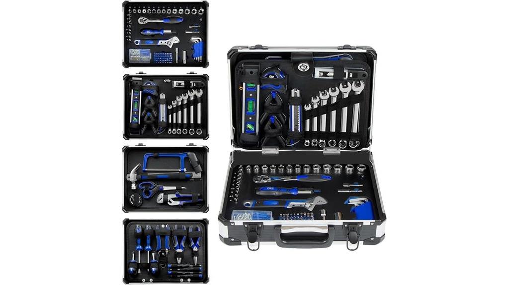 comprehensive 259 piece hand tools