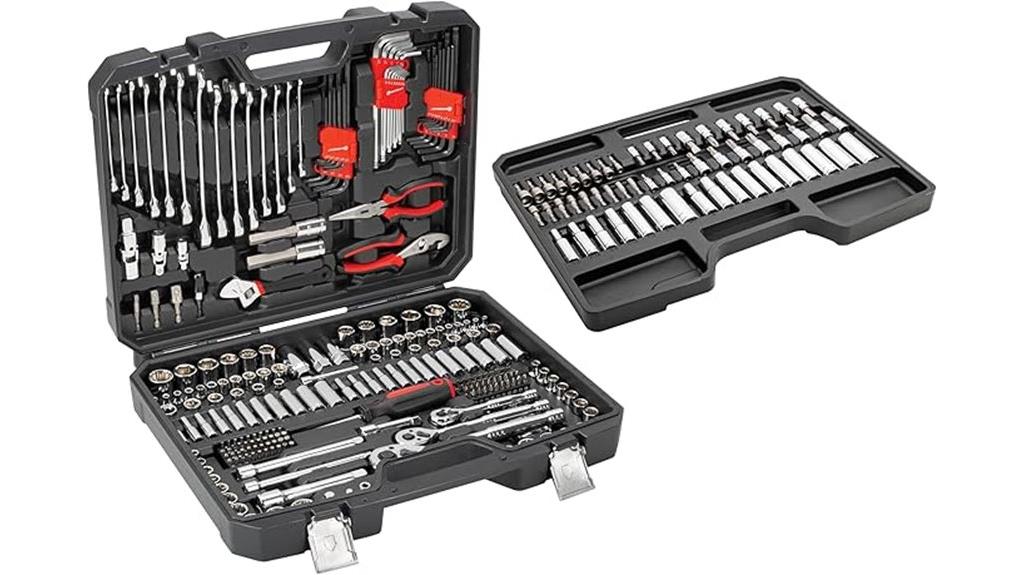 comprehensive 325 piece tool set