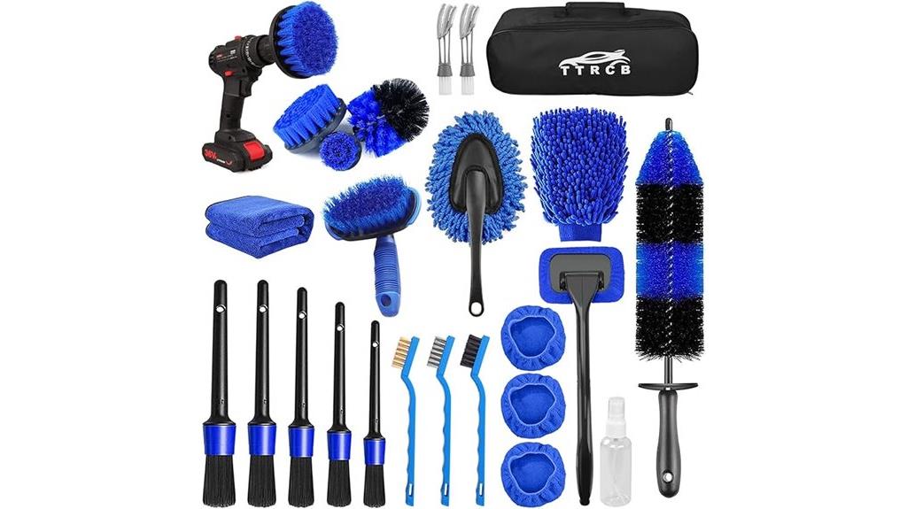 comprehensive car cleaning tools