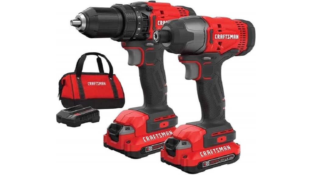 cordless drill impact combo
