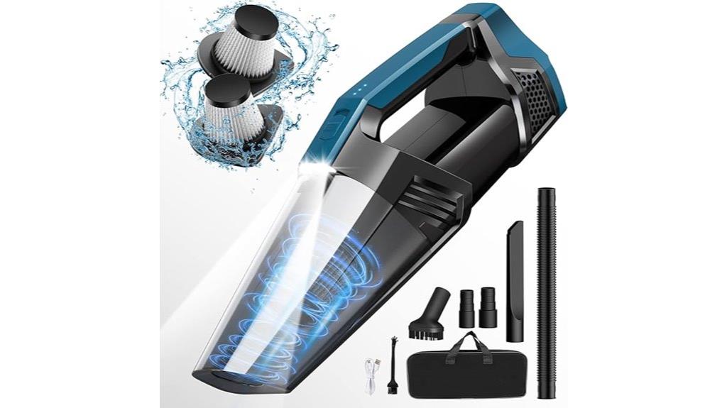 cordless vacuum with led