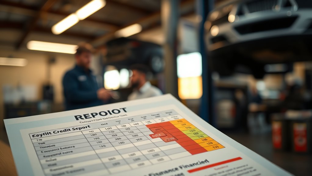 credit score impacts auto financing