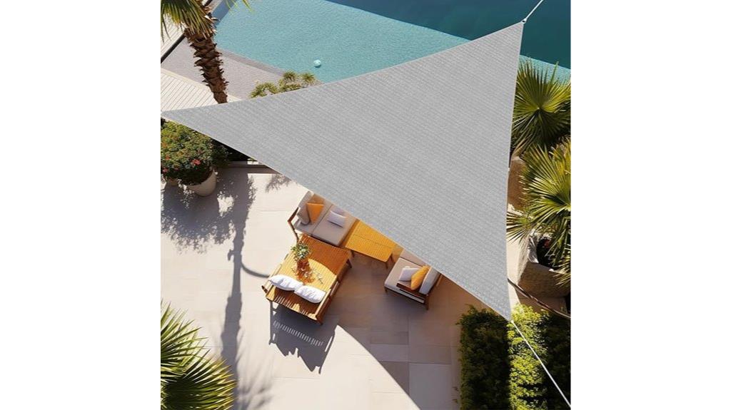 custom triangle sun shade